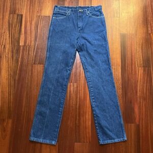 Wrangler Jeans Men 34x34 13MWZ Blue Cowboy Cut Denim Western Workwear Gorpcore